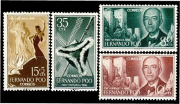 Fernando Poo 188/91 1960 Pro Infancia MNH - Fernando Poo