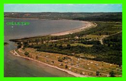 BRIGHTON, ONTARIO - BIRD'S-EYE VIEW OF THE CAMPING AREA OF PRESQU'ILE PROVINCIAL PARK - TRAVEL IN 1967 - - Other & Unclassified