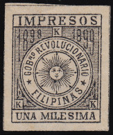 Filipinas Philippines Correo Insurrecto 1 S 1898 -1899 MH - Filippine