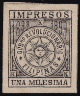 Filipinas Philippines Correo Insurrecto 1 S 1898 -1899 MH - Philipines