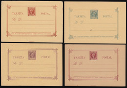 Filipinas Philippines Entero Postal 12/15 1898 AlfonsoXIII - Filipinas