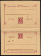 Filipinas Philippines Entero Postal 16 1898 AlfonsoXIII - Filippine