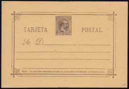 Filipinas Philippines Entero Postal 11 1896 AlfonsoXIII - Philipines