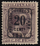 Filipinas Philippines 130H 1896-1897 Alfonso XIII MH - Filipinas
