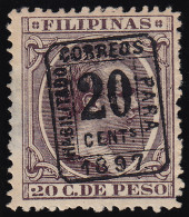 Filipinas Philippines 130H 1896-1897 Alfonso XIII MH - Philippinen