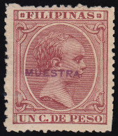 Filipinas Philippines 122 1896-1897 Alfonso XIII MH - Filippijnen