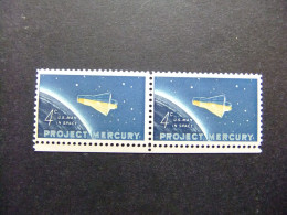 ESTADOS UNIDOS / ETATS-UNIS D'AMERIQUE 1962 / VUELO ORBITAL DEL CORONEL GLENN ( Project Mercury ) YVERT 725 **MNH - Ungebraucht