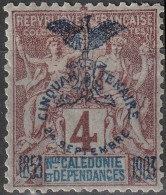 NOUVELLE-CALEDONIE Poste  69 * MH Type Paix Et Commerce Cinquantenaire 1903 [ColCla] - Neufs