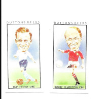 BW13 - IMAGES DUTTON'S BEER - TOM FINNEY - BOBBY CHARLTON - Altri & Non Classificati