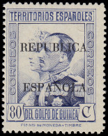 Guinea Española 226 1931 Alfonso XIII  Sobrecargados Reública Española MNH - Guinea Espagnole