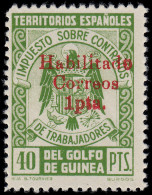 Guinea Española 259K 1939 - 1941 Escudo Shield MH - Guinée Espagnole