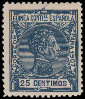 Guinea Española 50 1907 Alfonso XIII MNH - Guinée Espagnole