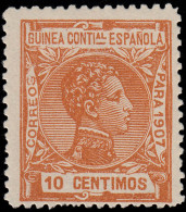 Guinea Española 48 1907 Alfonso XIII MNH - Guinée Espagnole