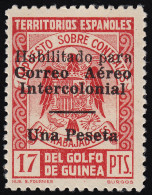 Guinea Española 259L 1939 - 1941 Escudo Shield MNH - Guinea Española