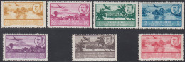 Guinea Española 298/304 298/04 1951 Paisajes Franco MH - Guinea Espagnole