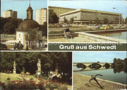 72461622 Schwedt Oder Berlischky Pavillon Centrum Warenhaus Park Kulturhaus Oder - Schwedt