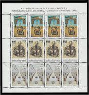 Guinea Ecuatorial 353/55 2005 Centenario Del Nacimiento De Salvador Dalí Minih - Otros & Sin Clasificación