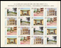 Guinea Ecuatorial 374/77 2006 Minihojita Desarrollo Turístico 2006 MNH - Otros & Sin Clasificación