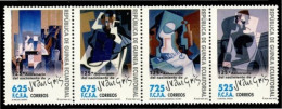 Guinea Ecuatorial 458/61 2012 125º Aniversario Del Nacimiento De Juan Gris MNH - Otros & Sin Clasificación