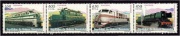 Guinea Ecuatorial 388/91 2007 Trenes Trains - Altri & Non Classificati