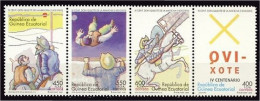 Guinea Ecuatorial 364/67 2005 IV Centº Del Quijote MNH - Autres & Non Classés