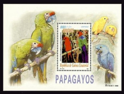 Guinea Ecuatorial 262 1999 Papagayos HB MNH - Otros & Sin Clasificación