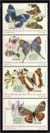 Guinea Ecuatorial 199/02 1995 Mariposas Butterflies MNH - Otros & Sin Clasificación