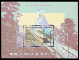 Guinea Ecuatorial 209 1995 Ferrocarriles HB MNH - Andere & Zonder Classificatie