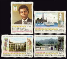 Guinea Ecuatorial 174/77 1993 XXV Aniversario De La Independencia MNH - Otros & Sin Clasificación