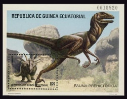 Guinea Ecuatorial 185 1994 Fauna Prehistórica HB Dinosaurio Dinosaur MNH - Altri & Non Classificati