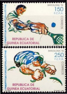 Guinea Ecuatorial 133/34  1991 Juegos Olímpicos Barcelona 92 MNH - Otros & Sin Clasificación