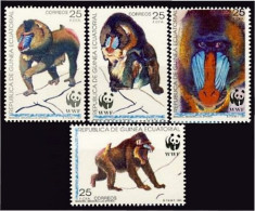 Guinea Ecuatorial 139/42 1991 Fondo Mundial Para La Protección De La Naturalez - Sonstige & Ohne Zuordnung