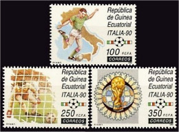 Guinea Ecuatorial 123/25 1990 Italia 90 MNH - Sonstige & Ohne Zuordnung