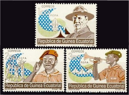 Guinea Ecuatorial 120/22 1990 Boy Scouts MNH - Andere & Zonder Classificatie