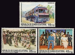 Guinea Ecuatorial 109/11 1988  20º Aniversario De La Independencia MNH - Autres & Non Classés