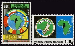 Guinea Ecuatorial 85/86 1986 Unión De Los Estados De África Central MNH - Otros & Sin Clasificación