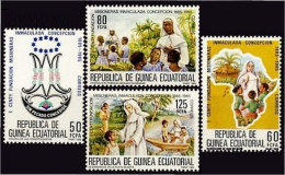 Guinea Ecuatorial 65/68 1985 I Centº De Las Misiones De Inmaculada Concepción  - Otros & Sin Clasificación