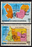 Guinea Ecuatorial 51/52 1984 Constitución De Los Poderes Del Estado MNH - Otros & Sin Clasificación