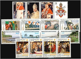 Guinea Ecuatorial Año Completo Year Complete 2013 MNH - Sonstige & Ohne Zuordnung