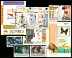 Guinea Ecuatorial Año Completo Year Complete 1992 MNH - Otros & Sin Clasificación