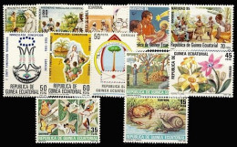 Guinea Ecuatorial Año Completo Year Complete 1985 MNH - Sonstige & Ohne Zuordnung