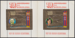 Guinea Ecuatorial Equatorial Guinea HB Fútbol Club Barcelona Cruyff Gamper MNH - Altri & Non Classificati