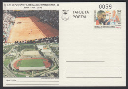 Guinea Ecuatorial Entero Postal 2 1996 XVII Exposición Filatélica Iberoamerica - Other & Unclassified