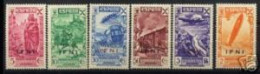 Ifni Beneficencia 7/12 B-9/12 1943 Historia Del Correo MNH - Ifni