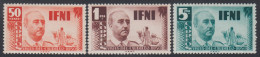 Ifni 73/75 1951 Franco Camello Fauna Camel MNH - Ifni