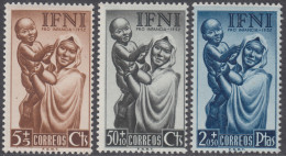 Ifni 79/81 1952 Pro Infancia MNH - Ifni