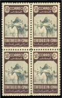 Ifni 36 Bl.4 1947 Fauna Camello Camel MNH - Ifni