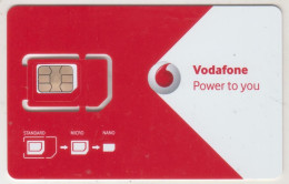 ROMANIA - Power To You (With SIM Images), Vodafone GSM Card, Mint - Roumanie