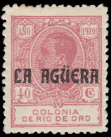 La Agüera 9 1920 Alfonso XIII MNH - Aguera