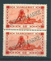 Saar MiNr. D 29 XI **  (sab12) - Dienstmarken